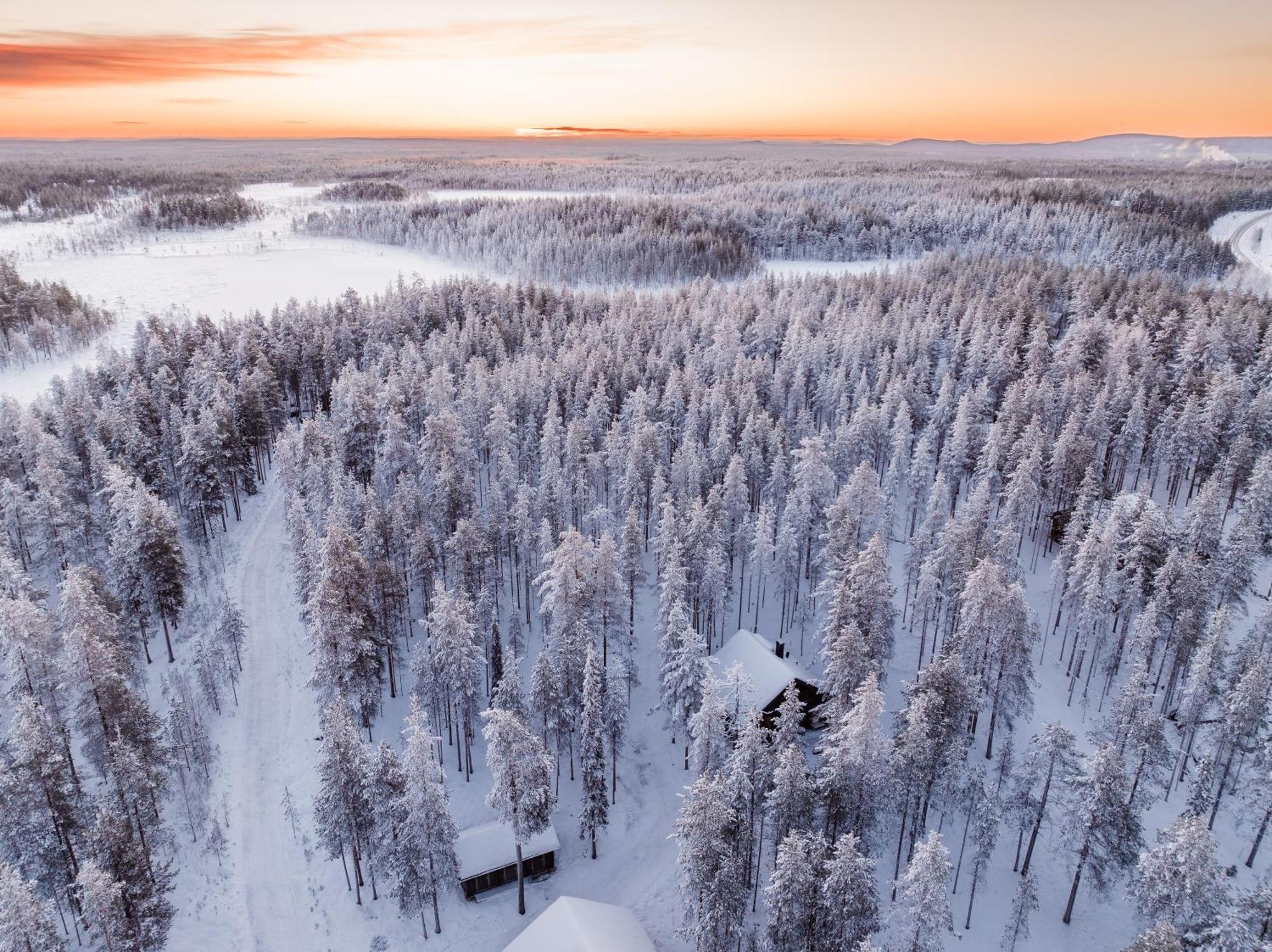 Pyhae Saukonpiilo Villa Pelkosenniemi Exterior photo